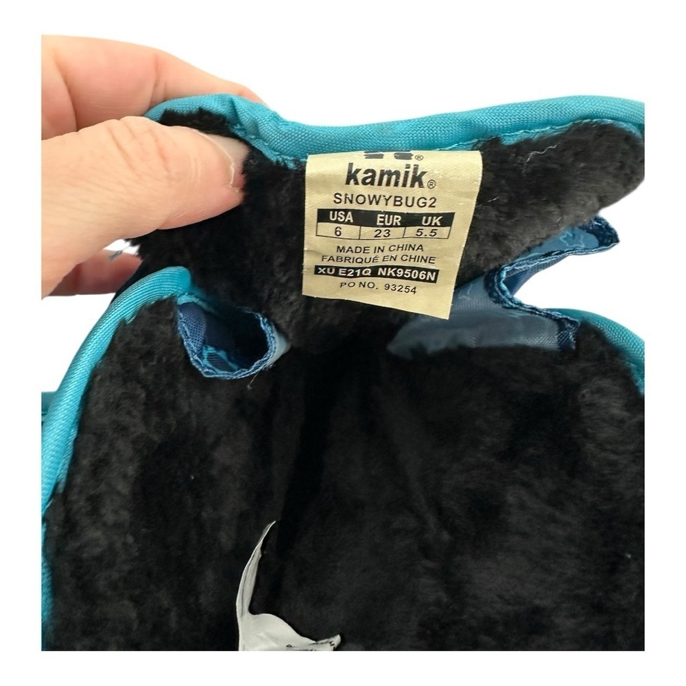 Kamik snowy bug 2 boots size toddler 6 - Picture 5 of 5